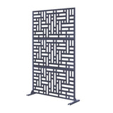 Metal Indoor/Outdoor Privacy Screen 90cm x 180cm - Maze - Dandys Landscape Supplies