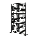 Metal Indoor/Outdoor Privacy Screen 90cm x 180cm - Maze - Dandys Landscape Supplies