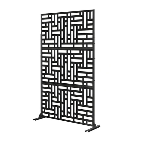 Metal Indoor/Outdoor Privacy Screen 90cm x 180cm - Maze - Dandys Landscape Supplies