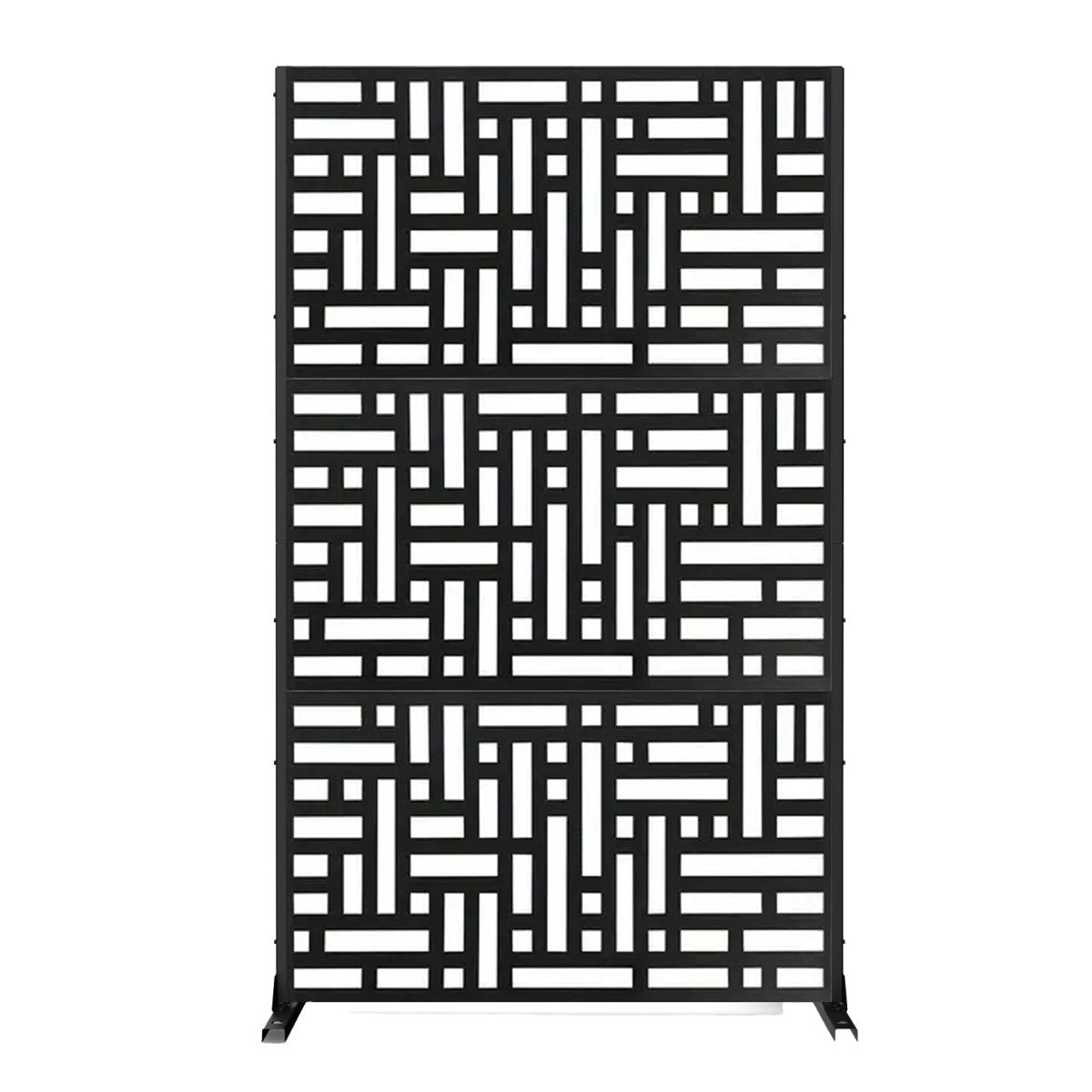 Metal Indoor/Outdoor Privacy Screen 90cm x 180cm - Maze - Dandys Landscape Supplies
