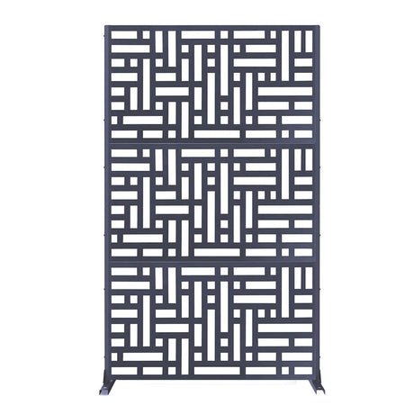 Metal Indoor/Outdoor Privacy Screen 90cm x 180cm - Maze - Dandys Landscape Supplies