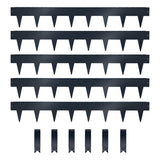 Metal Lawn Edging Garden Border with Pegs - 5 Pieces - Dandys Landscape Supplies