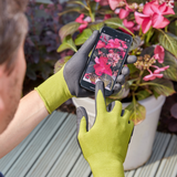 ouchScreen Outdoor Gloves L9: large-sized multi-task garden gloves with smart touch fingertips for phone use while gardening - Dandys Landscape Supplies