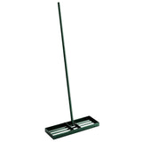 Outsunny Lawn Levelling Rake, 76 x 26 cm Lawn Leveller Lute with 169 cm Handle for Grass Soil Sand Yard Golf Course - Dandys Landscape Supplies