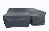 Palma Grey Rattan Garden Lounge Set, Cover and Cushion Box Bundle