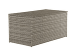 Palma Grey Rattan Garden Lounge Set, Cover and Cushion Box Bundle - Dandys Landscape Supplies