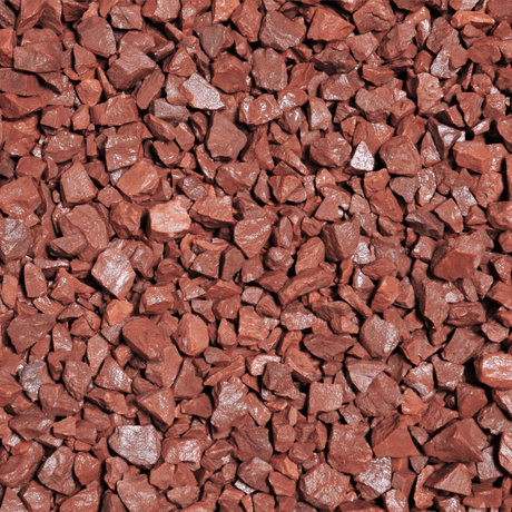 Red Granite Chippings Bulk Bag | Dandys 