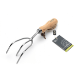 RHS Endorsed Stainless Steel Claw Cultivator by Burgon & Ball - Dandys Landscape Supplies