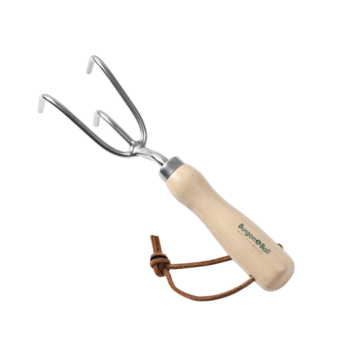 RHS Endorsed Stainless Steel Claw Cultivator by Burgon & Ball - Dandys Landscape Supplies