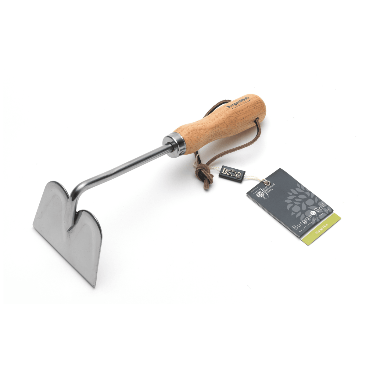 RHS Endorsed Stainless Steel Hand Hoe by Burgon & Ball - Dandys Landscape Supplies