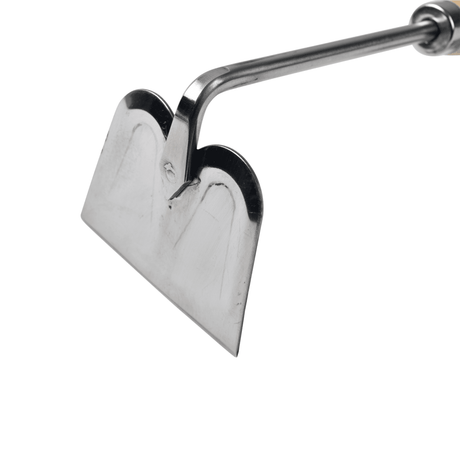 RHS Endorsed Stainless Steel Hand Hoe by Burgon & Ball - Dandys Landscape Supplies