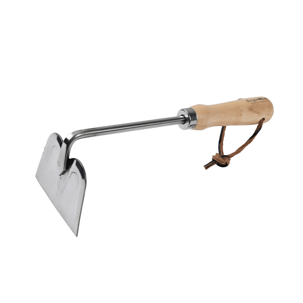 RHS Endorsed Stainless Steel Hand Hoe by Burgon & Ball - Dandys Landscape Supplies