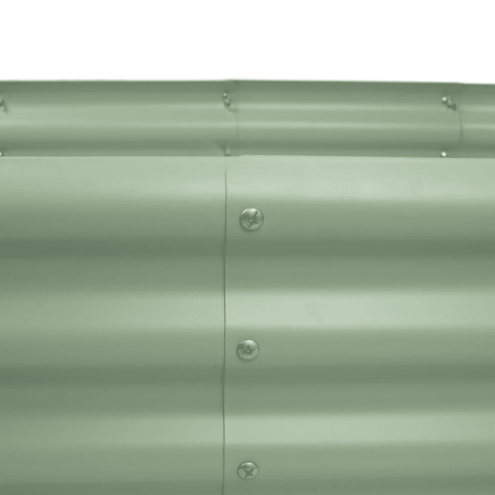 Round Galvanised Steel Raised Garden Bed - Dandys Landscape Supplies