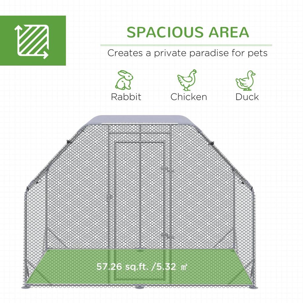 Spacious Chicken Coop | Roofed Run | Fits 4 - 6 Chickens | High Quality - Dandys Landscape Supplies