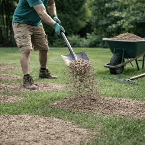 Topdressing Sand and Soil Mix for lawns