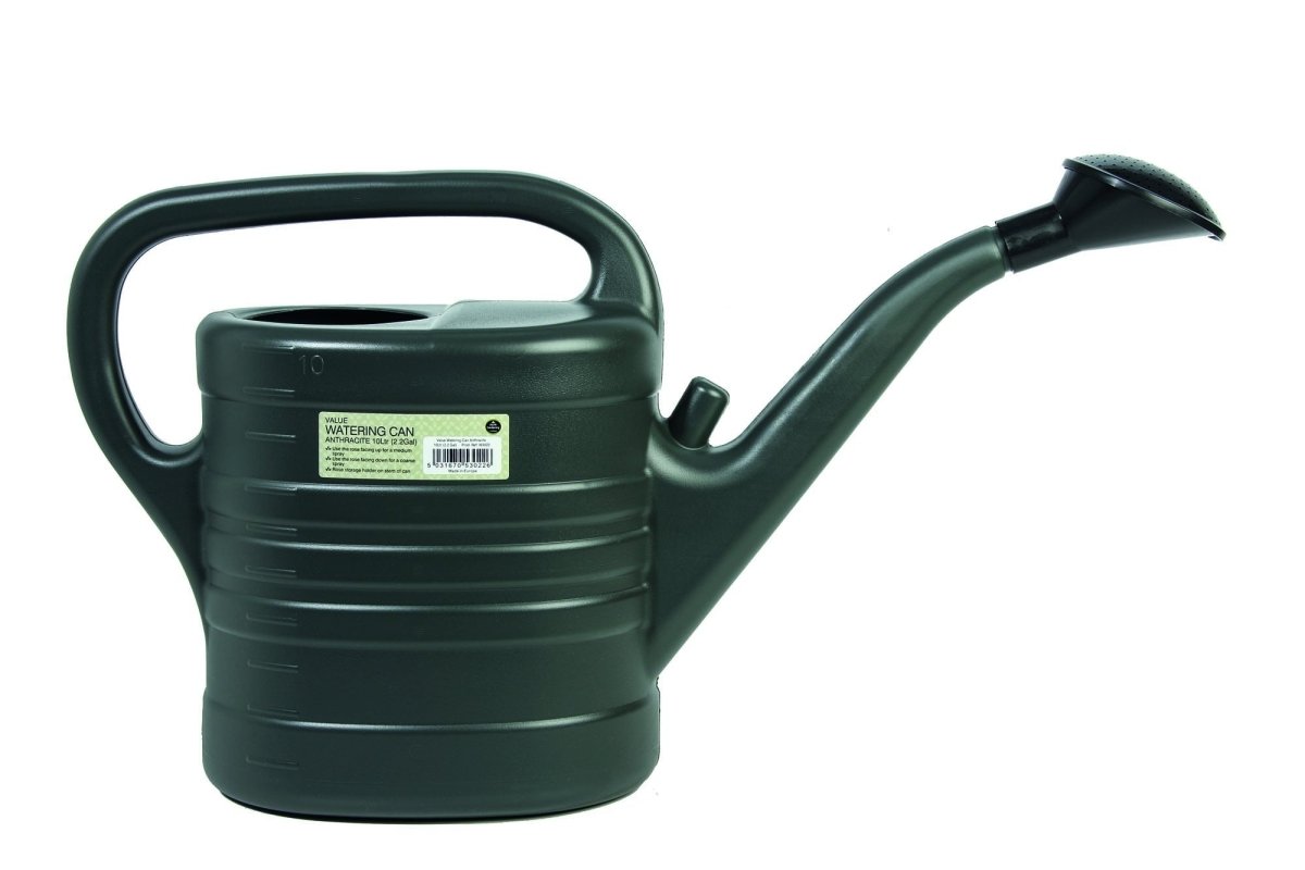 Value Watering Can – 10L Capacity in Red, Anthracite or Green | Garland - Dandys Landscape Supplies