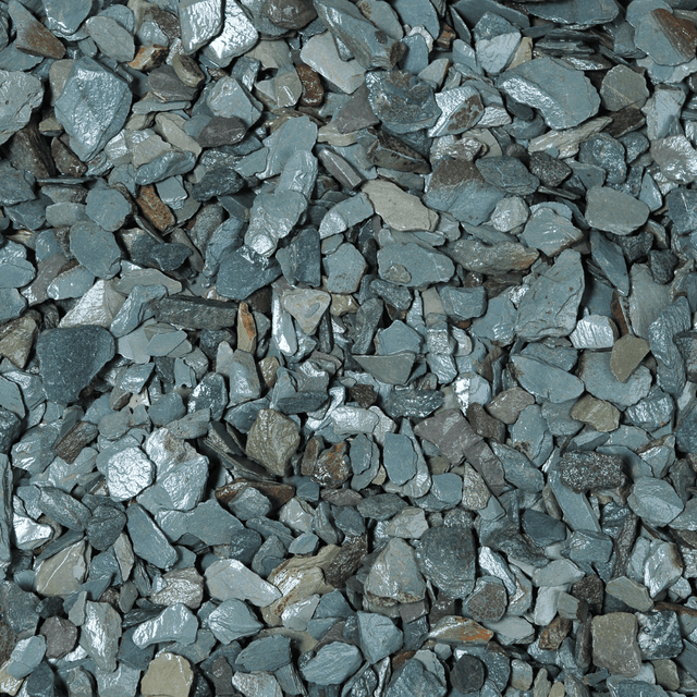 Welsh Green Crushed Slate Chippings 20mm Bulk Bag - Dandys Landscape Supplies