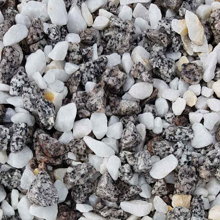 Dandy's Arctic Silver Gravel chippings sample