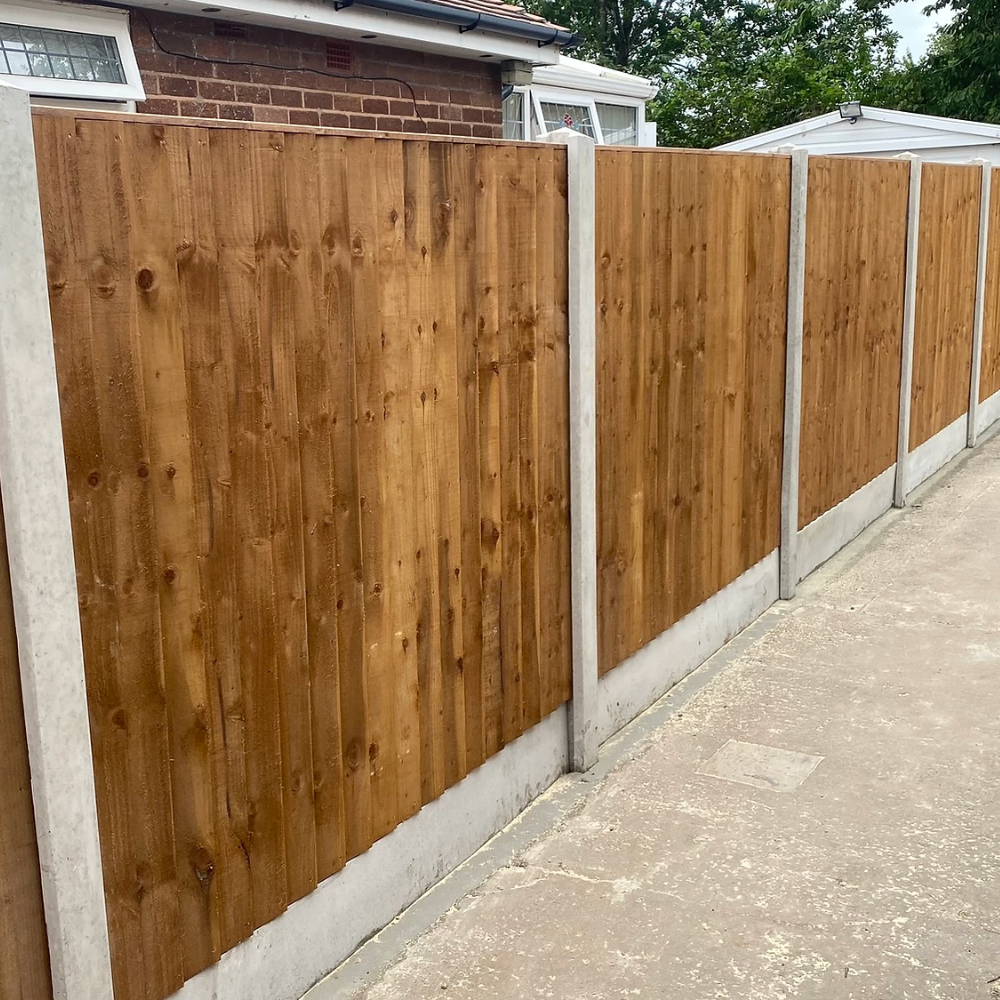 Feather Edge Fence Panels