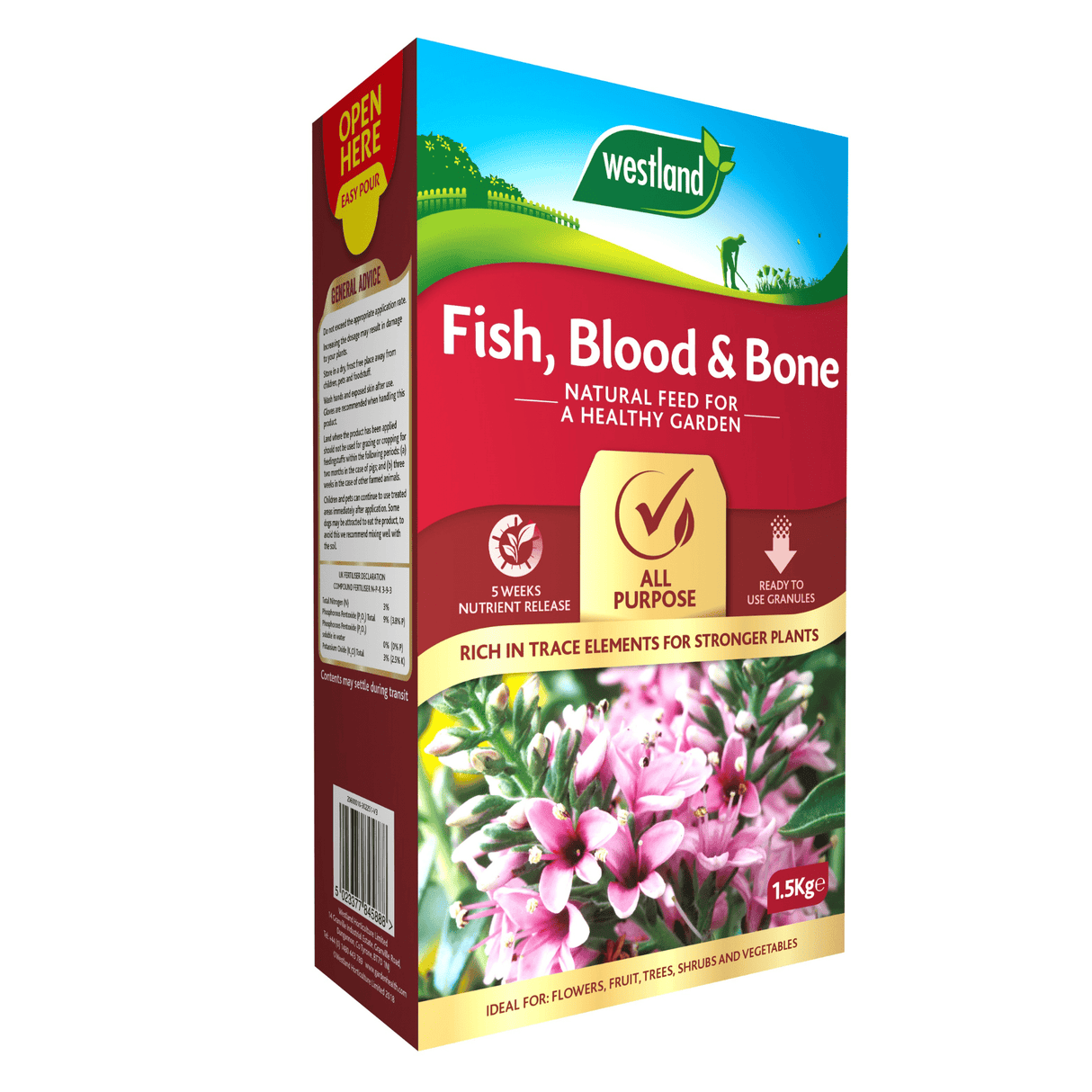 Dandy's Fish, Blood & Bone 1.5kg – Dandy's Topsoil & Landscape Supplies