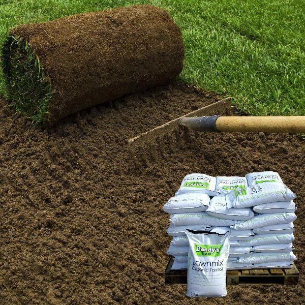 Dandy's Organic Lawnmix® Topsoil.