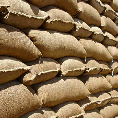 Filled Hessian Flood Defence Sandbags - Dandy's Topsoil & Landscape Supplies