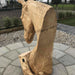 Horse Head Wood Carving Sculpture | Dandys 