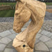 Horse Head Wood Carving Sculpture | Dandys 