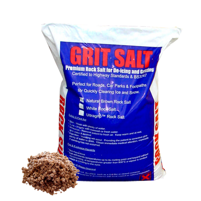 Add-on Brown Rock Salt 25kg Bag for only £7.99