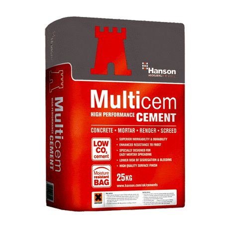 SPECIAL OFFER - Hanson Castle Multicem Cement - ADD two bags to your order for just £10! | Dandys 