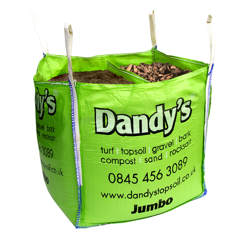 Dandy's Jumbo MultiBag - Topsoil & Bark Combo