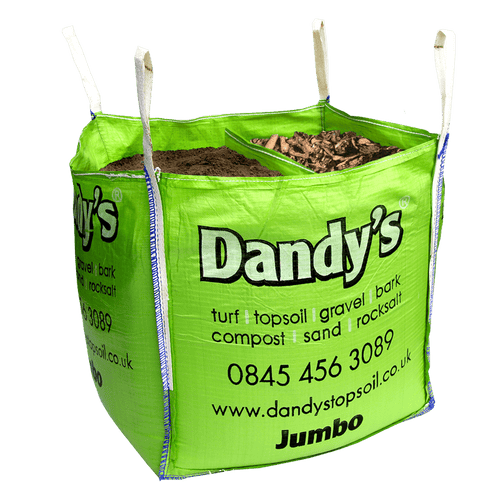 Dandy's Jumbo MultiBag - Topsoil & Bark Combo - Dandy's Topsoil & Landscape Supplies
